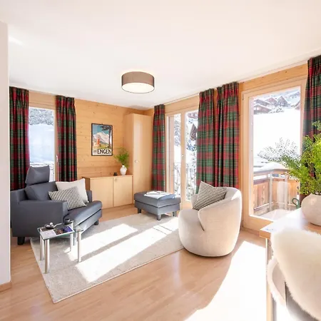 Silberhorn Penthouse アパート ヴェンゲン