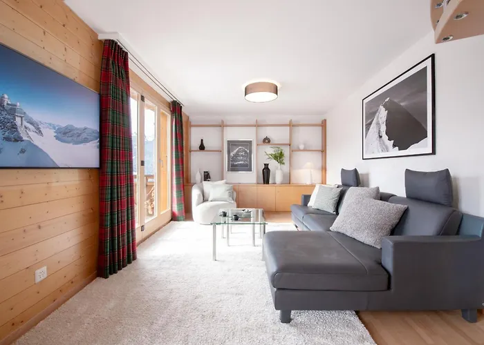 Daire Silberhorn Penthouse Wengen