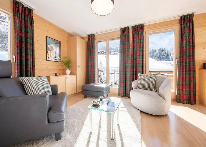 Daire Silberhorn Penthouse Wengen