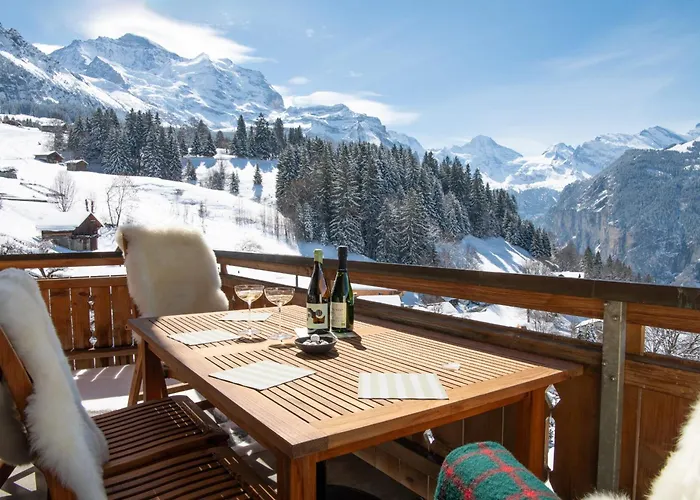 Silberhorn Penthouse アパート *