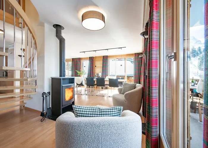 アパート Silberhorn Penthouse *