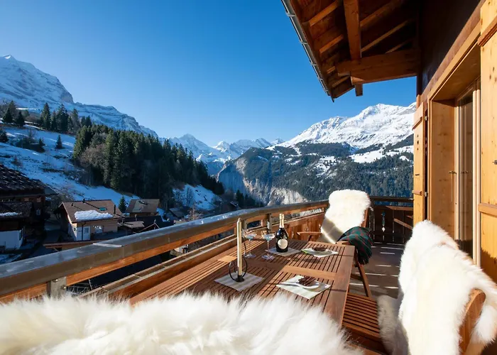 Silberhorn Penthouse ヴェンゲン