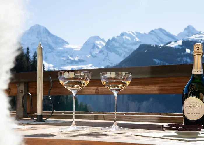 アパート Silberhorn Penthouse *